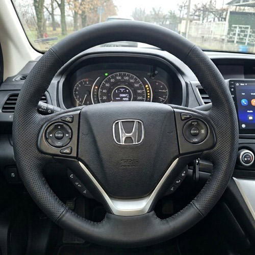 Δερμάτινη επένδυση τιμονιού για Honda CRV