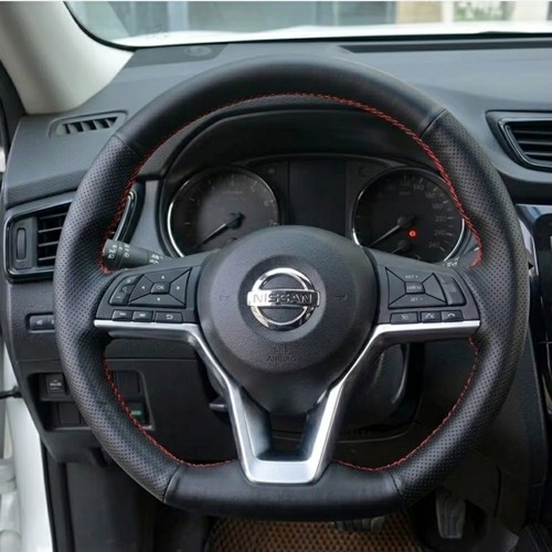 Δερμάτινη επένδυση τιμονιού για Nissan Qashqai, X-trail