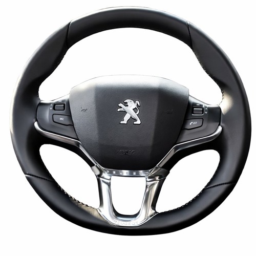 Δερμάτινη επένδυση τιμονιού για Peugeot 208